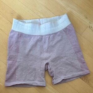 Gymshark Light Pink Seamless Shorts